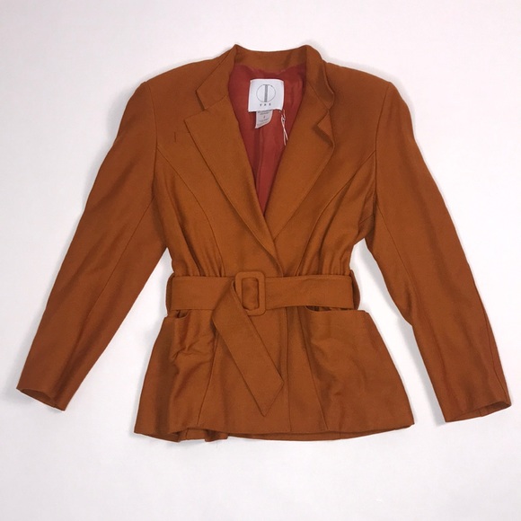 Tre by Natalie Ratabesi The Venus Jacket in Rust NWT Size 2